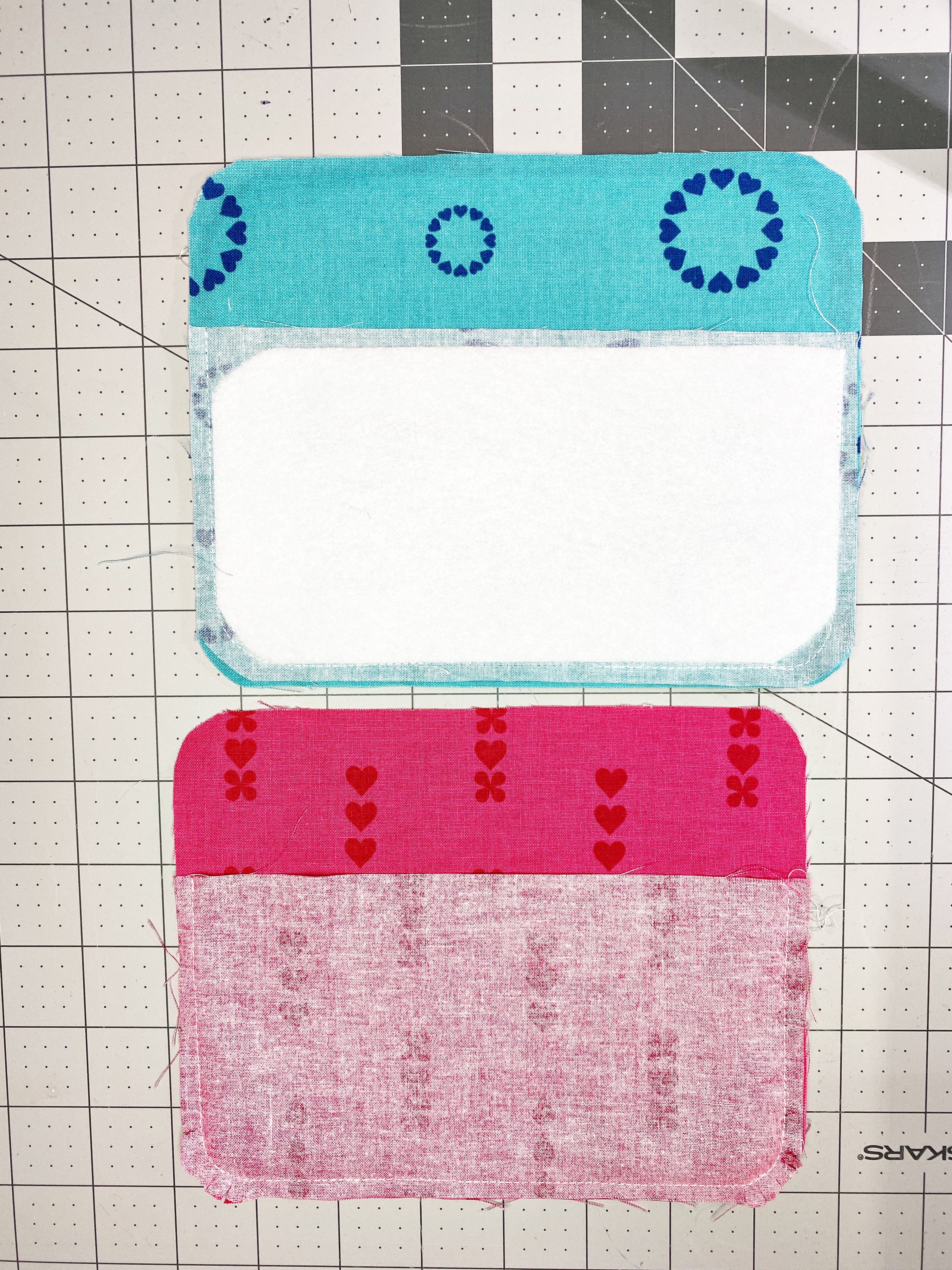 Glasses Cases: Add Interfacing